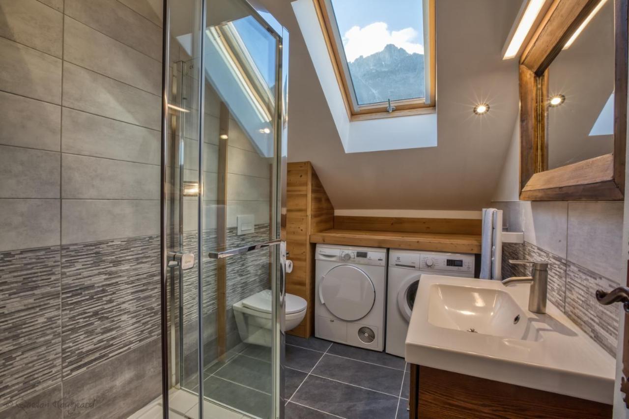 Top Floor Apartment Mansard - Central Chamonix Mont Blanc Haven Eksteriør billede